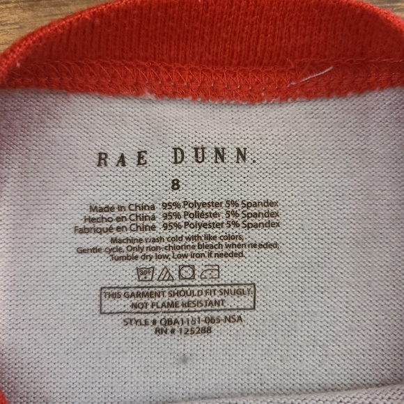 Rae Dunn Kids Christmas Believe Pajamas - Picture 4 of 4